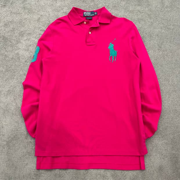 M 폴로 랄프로렌 빅포니 카라 롱슬리브