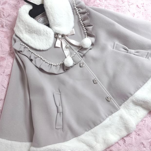 앙크루즈 판초 코트 양산형 지뢰계 양지뢰 마즈 리즈리사 히메갸루 달천깔