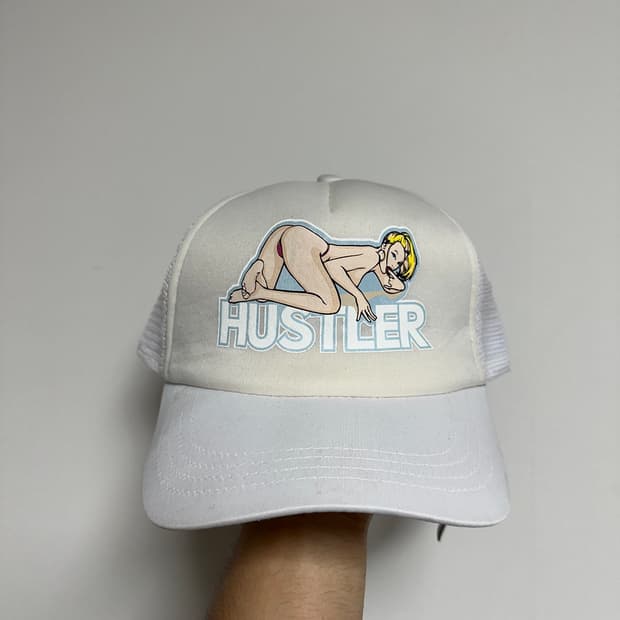 HUSTLER 메쉬캡 미사용품