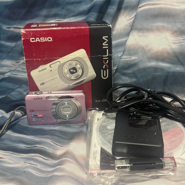 카시오 exilim z86 핑크 카메라 풀박🩷✨/한글⭕️