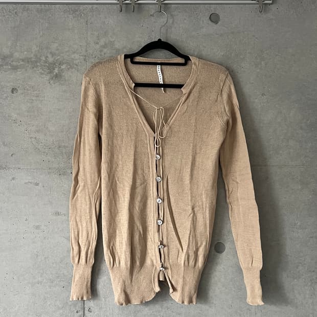 Sunao Kuwahara 스나오 쿠와하라 니트 가디건