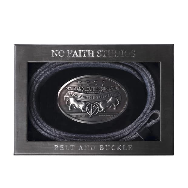 Nofaith 레더 벨트 