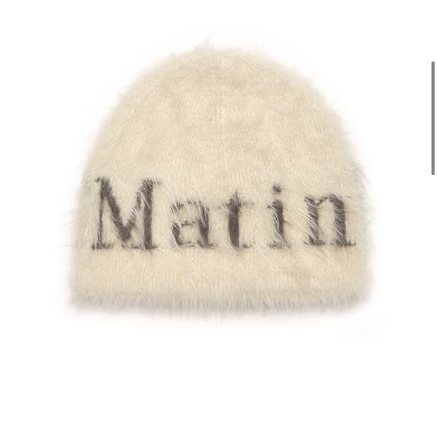 마뗑킴 니트비니 베이지