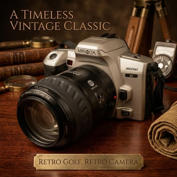 미놀타 360si 100-300mm 망원 줌렌즈 필름카메라 필카 입문용