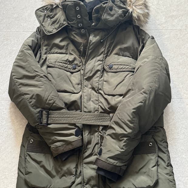 폴로 로버다운 카키 M