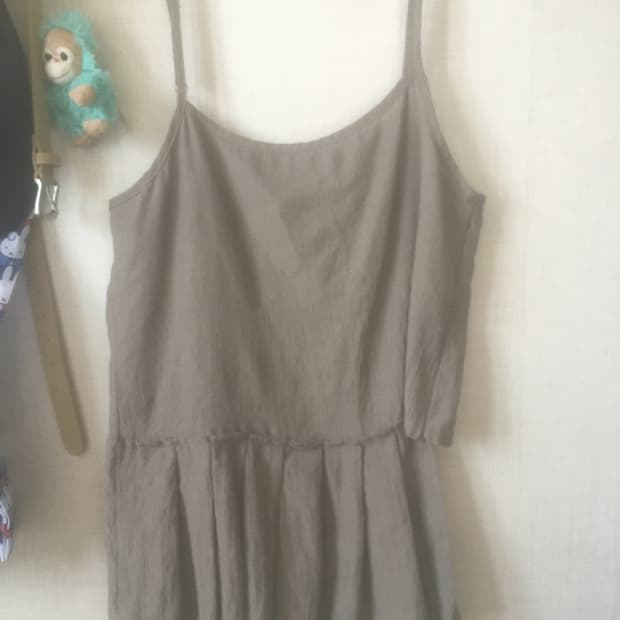 빈티지 플리츠 디테일 상의