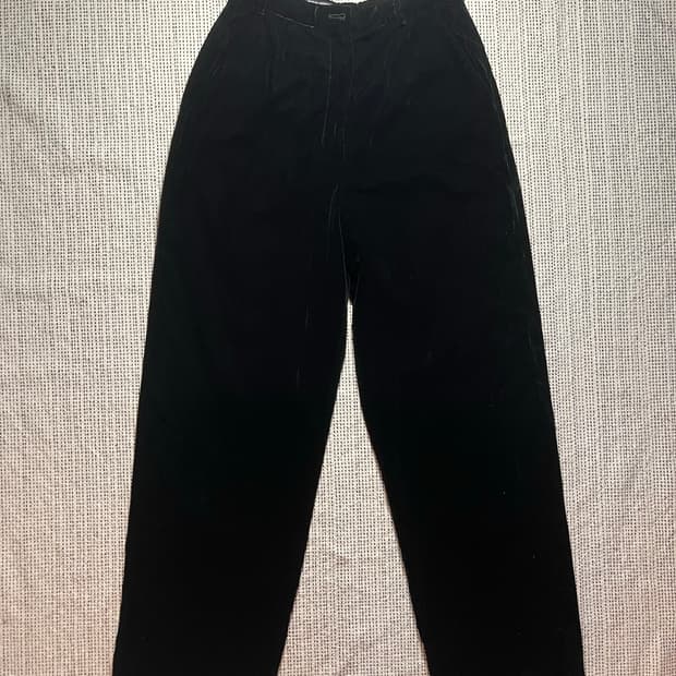 90s giorgio armani vintage velvet pants