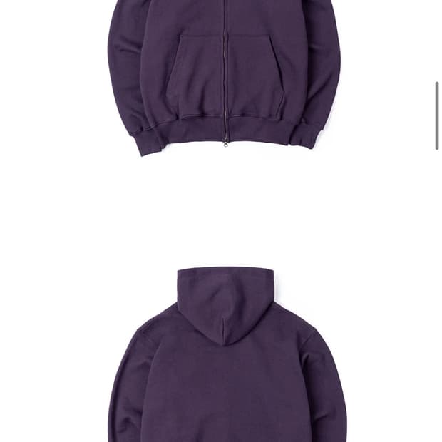 베를린포토북디스트리뷰션 후드집업 m 퍼플