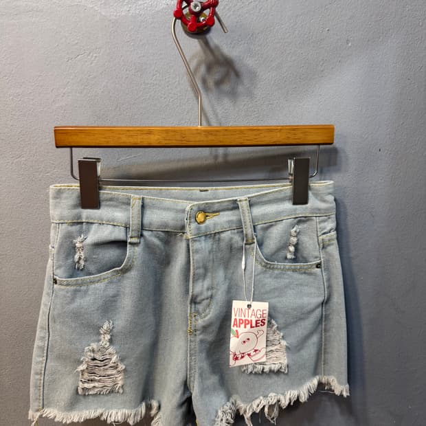 Vintage Short Pants 빈티지 수술 청반바지