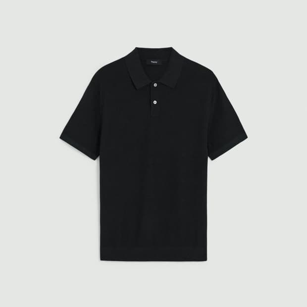 띠어리/ 라이트 빌렌 고리스 폴로 블랙/ XXL