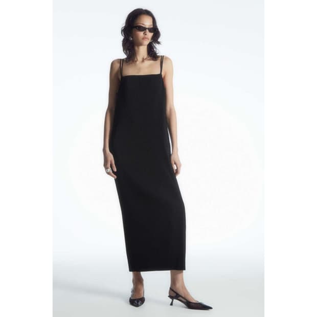 코스 COS 24 리브드 슬립 원피스