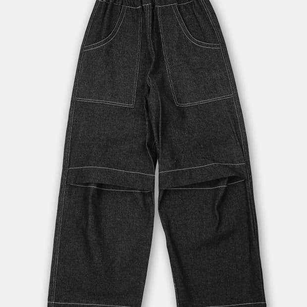Badhiya Wide-Fit Work Trousers
