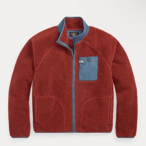 구매) 더블알엘 rrl 울 블렌드 플리스 M사이즈