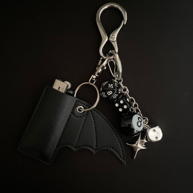 8볼 다이스 키링 