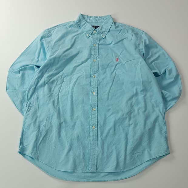 CA524 2XL 폴로 00s 아이스블루 셔츠 남방