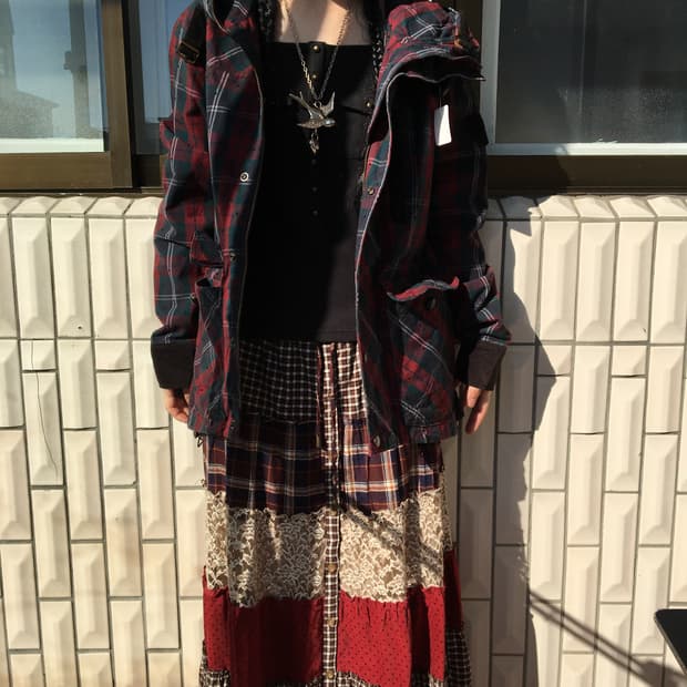 Check pattern jacket