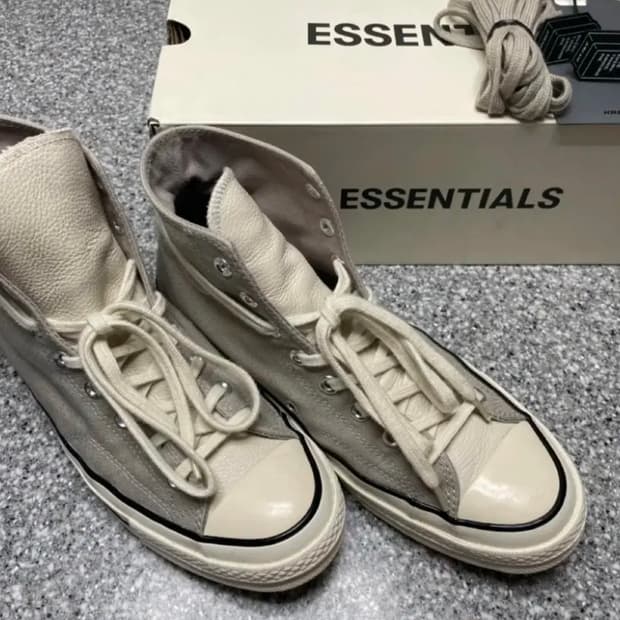 컨버스 X 피어 오브 갓 에센셜 척 70 하이 그레이