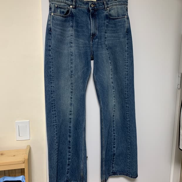 Yproject 와이어 데님 팬츠 33사이즈 와이프로젝트