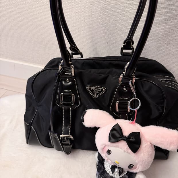 빈티지 프라다 보스턴백