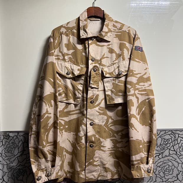 빈티지 영국군 데저트 카모자켓