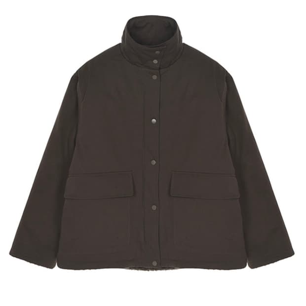 *급처* 얀13 브라운 야상 패딩