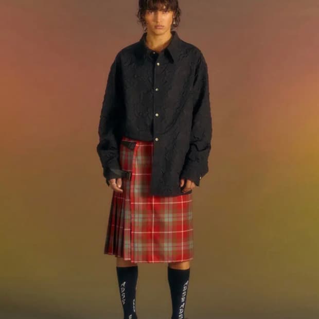 [L] 앤더슨벨 플라워 셔츠