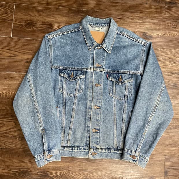 90s 리바이스 70507 트러커 데님 자켓