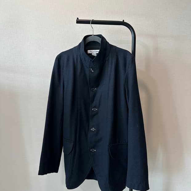 꼼데가르송 셔츠 5버튼 블레이져