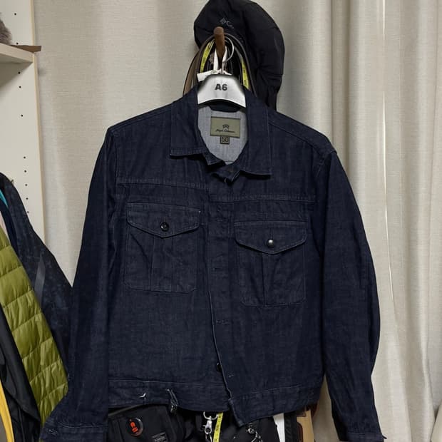 나이젤카본 데님자켓 50