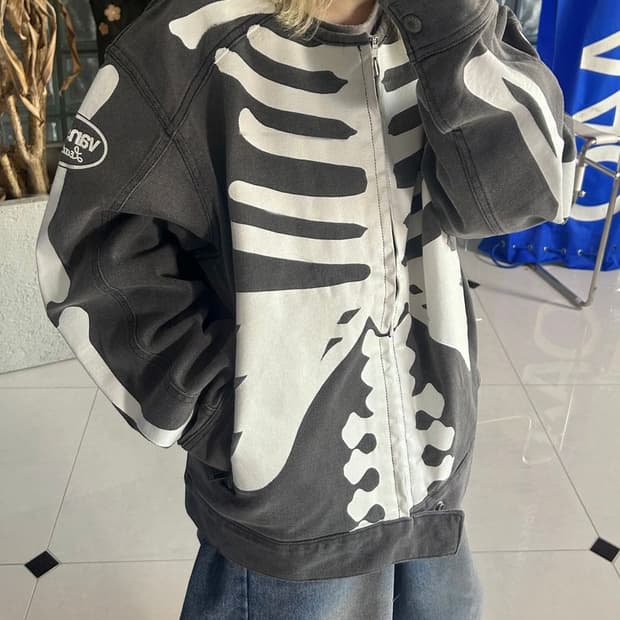 BONE RIDER DENIM JACKET 데님 재킷 RZV-2505