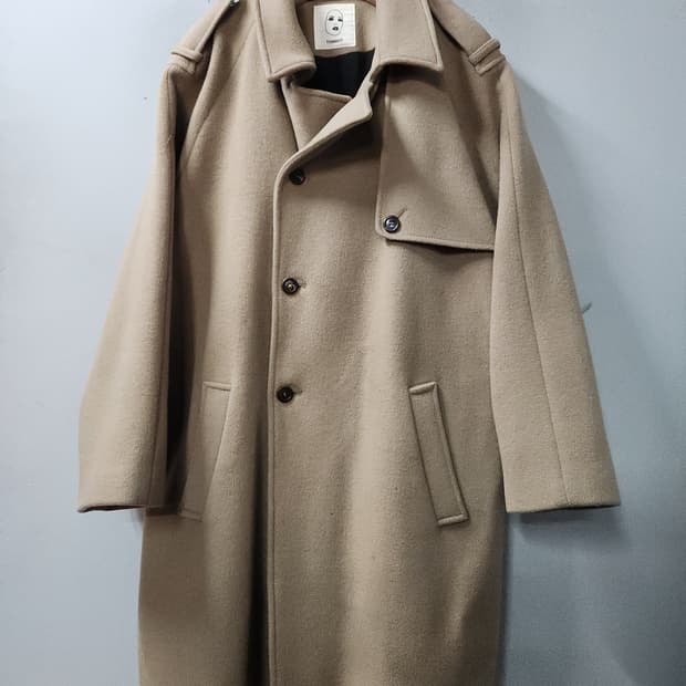 스튜디오 톰보이 여성 울 코트