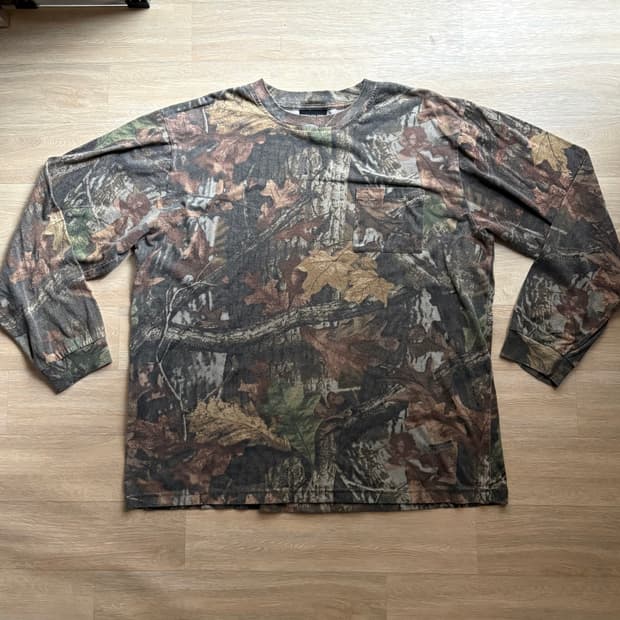 {XL} realtree 리얼트리 빈티지 긴팔 티셔츠 롱슬리브
