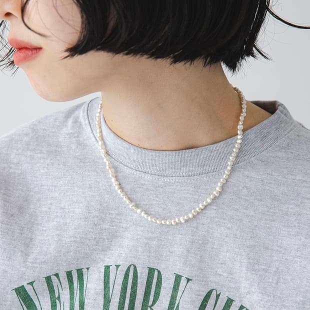 어반리서치 진주 목걸이