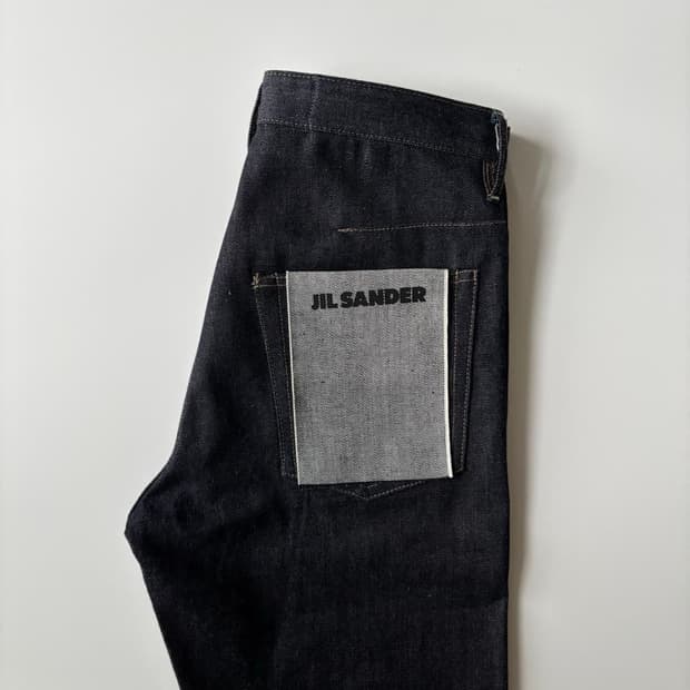 질샌더 wardrobe 데님 진