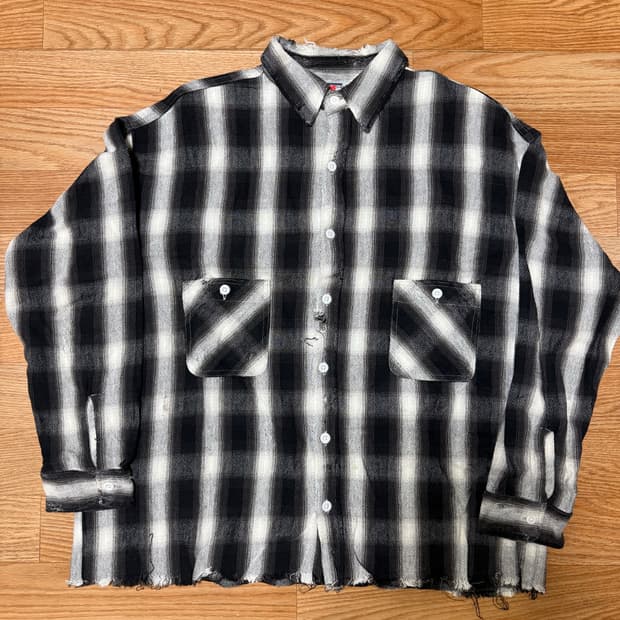 [L] 세인트미카엘 플란넬 셔츠 팝니다!