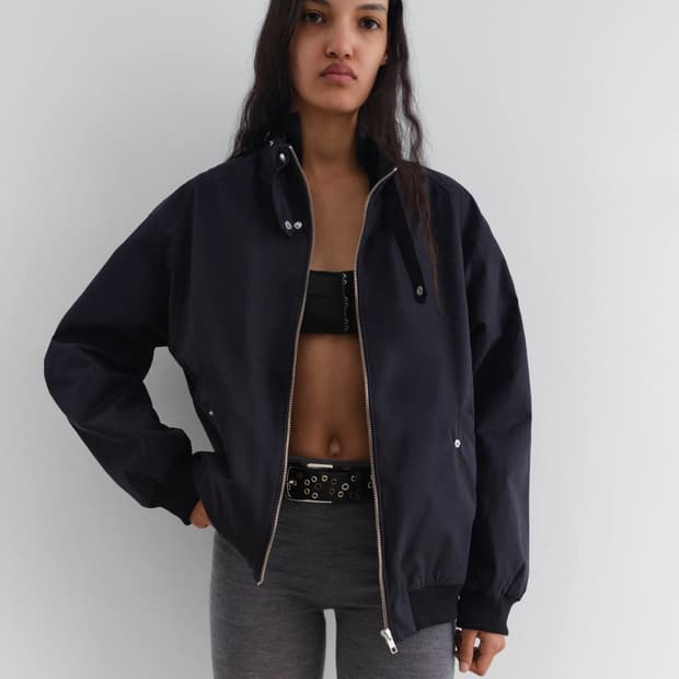 [XS,S] 기마구아스 scott 네이비 집업 자켓