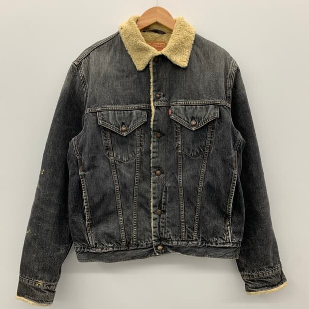 리바이스 흑청 쉐르파 자켓 XL