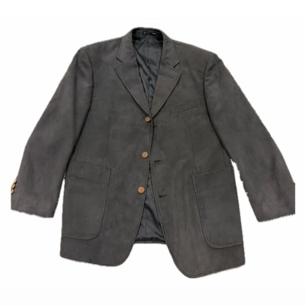 발렌시아가 스웨이드 블레이저