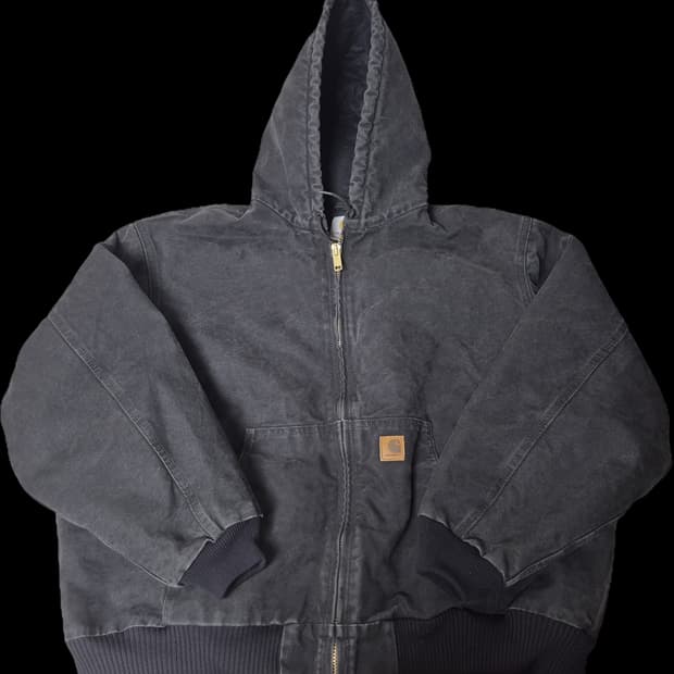 [2XL] 칼하트 J130 덕 액티브 자켓 블랙 BLK 