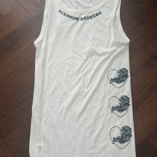 크롬하츠 러브유 탱크탑