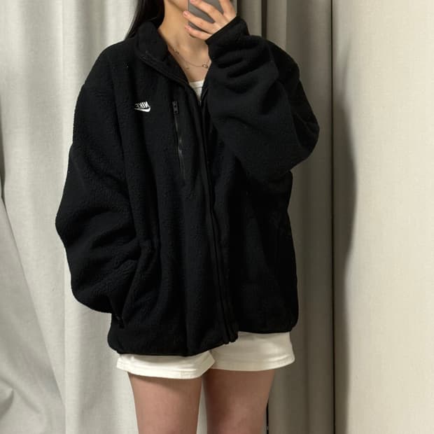 나이키 플리스집업