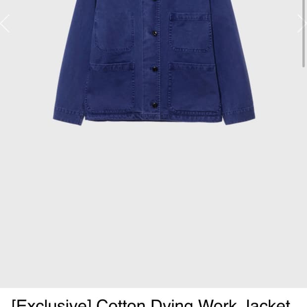 모노하 워크자켓(블루)