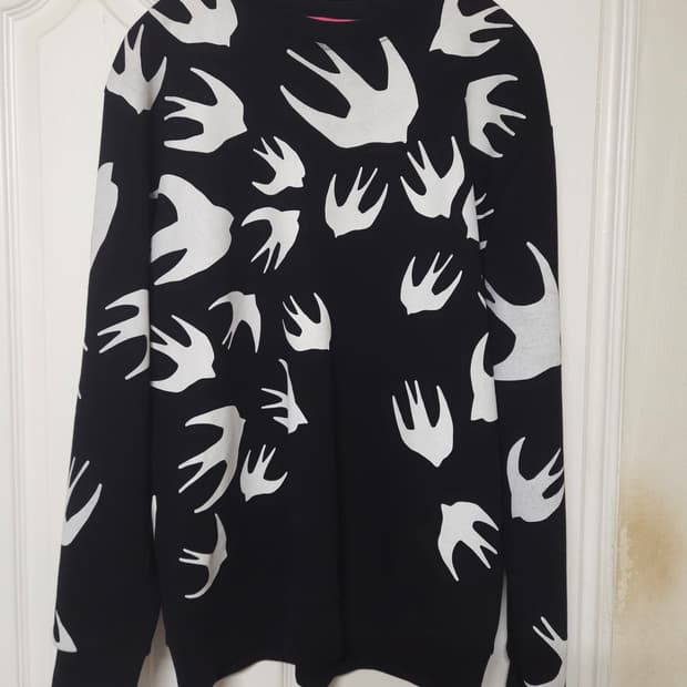 Alexander McQueen 알렉산더 맥퀸 스왈로 스웻셔츠 M