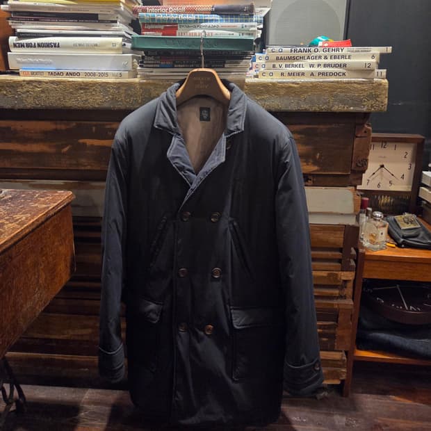 일레븐티 더블브레스티드코트