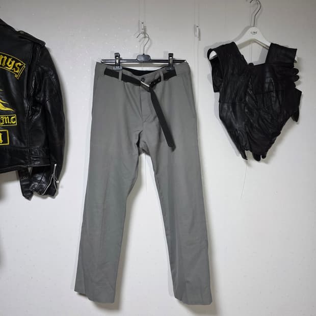 ann demeulemeester Tunnel Loop Trousers