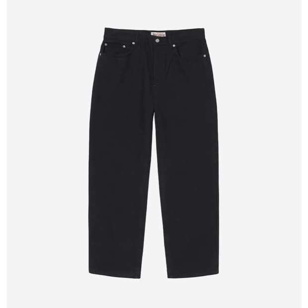 Stussy 오버다이드 빅올진 블랙