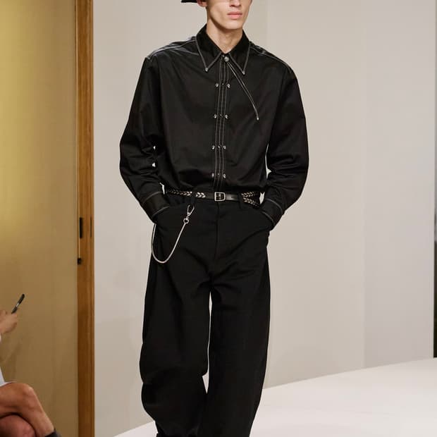 [L]르메르 25ss EMBELLISHED 메탈 셔츠