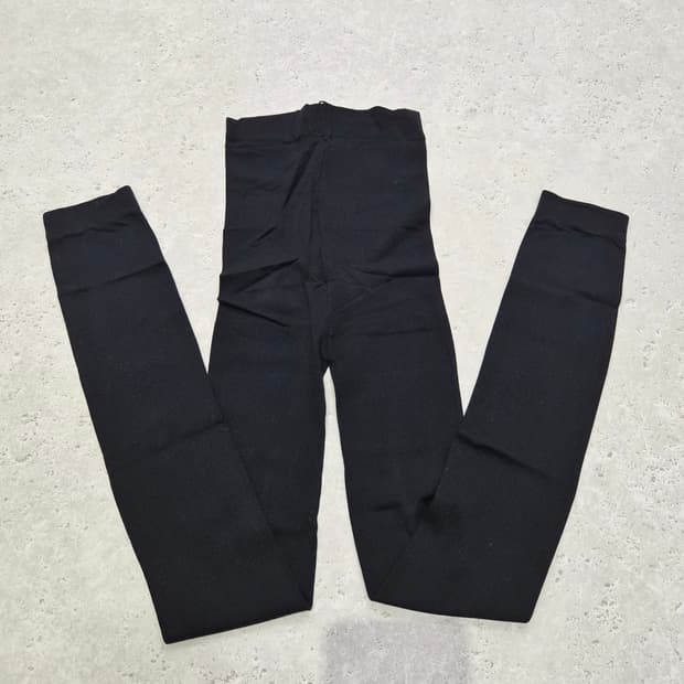 80데니어 하이웨스트 블랙 레깅스