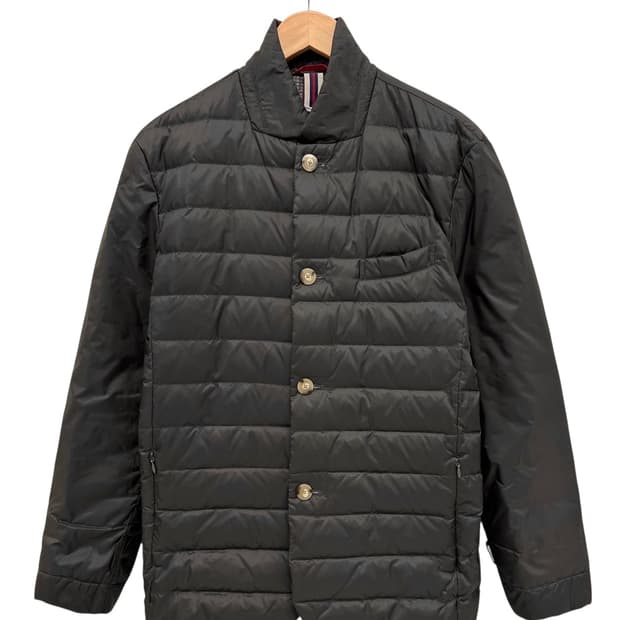 헨리코튼 구스다운 경량패딩 웜차콜 (XL)