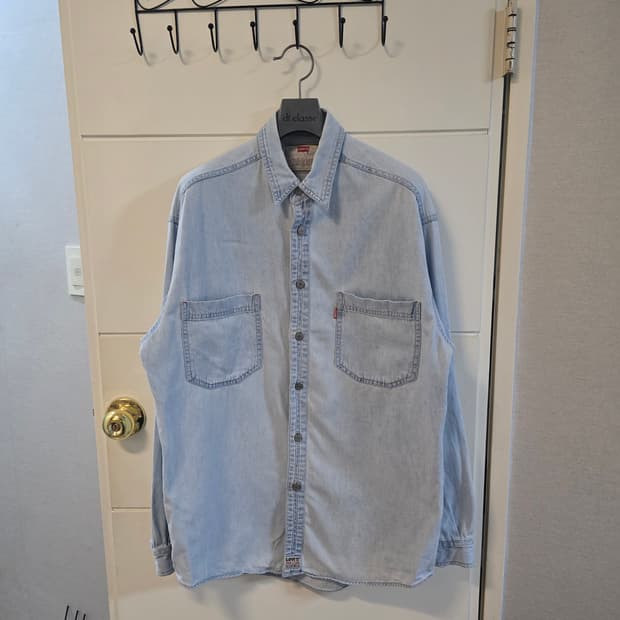 90's Levi's 데님 셔츠 M